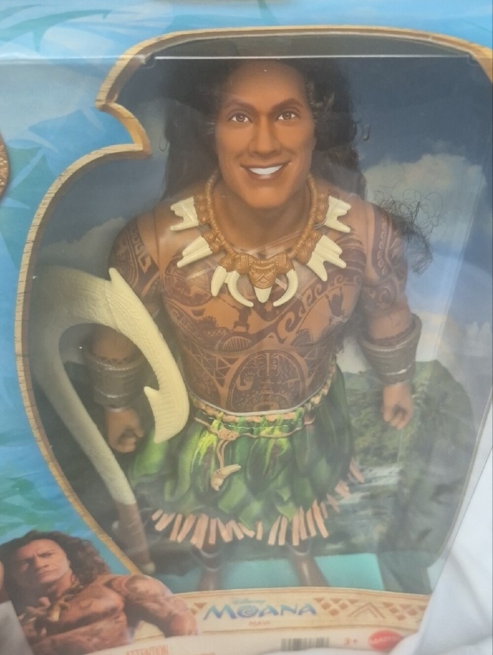 New In Box Disney Live-Action Moana Maui Fashion Doll - Picture 3 of 7